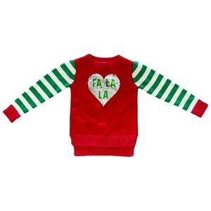 Fa La La Christmas Sweater Toddler Size 4-5​